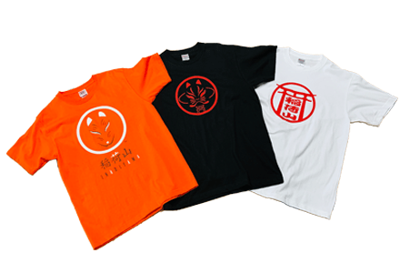 三徳亭オリジナルTシャツ 2,200円　2,800円