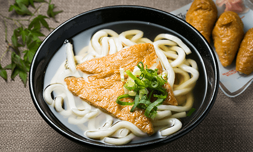 きつねうどん・いなり寿司セット　1,000円